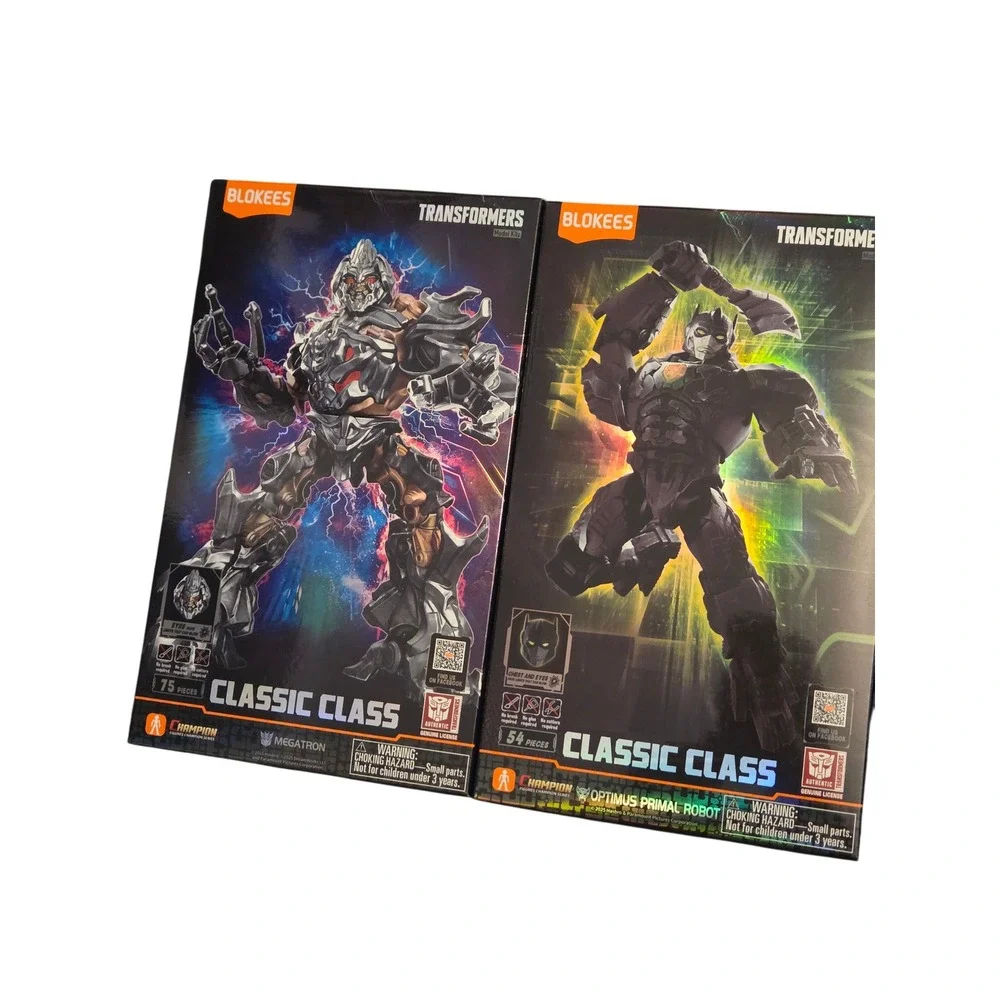 Blokees Transformers Megatron Optimus Primal Scourge Model‎ Kits Lot of 3 - NEW